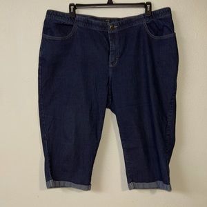 CLOSET CLEAR-OUT Lee Rider Denim Capri